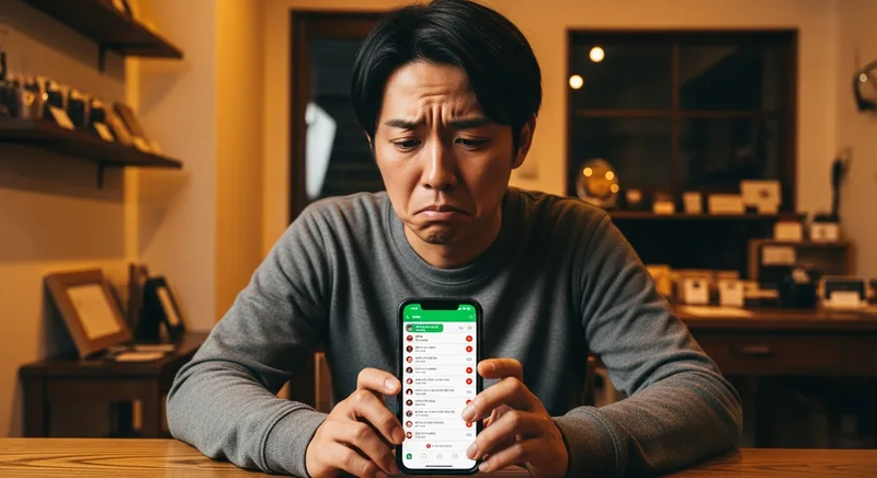 店舗でLINEの問い合わせに困る店主